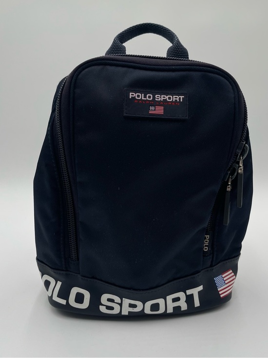 Polo Ralph Lauren Other - Vintage 90s Polo Sport Ralph Lauren Small Mini Backpack Navy Logo Preppy USA